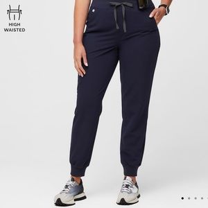 Figs Scrub Pants - High Waisted Zamora 2.0 - XS Navy NWOT